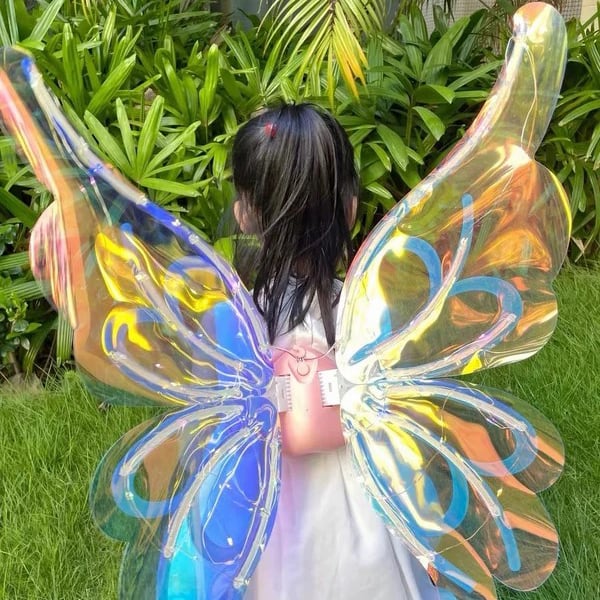 🦋🧚‍♀Electric Butterfly Elf Wings with Glowing Lights