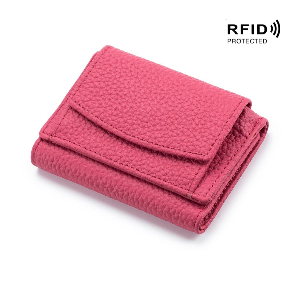 Genuine Leather Wallet Rfid Protected