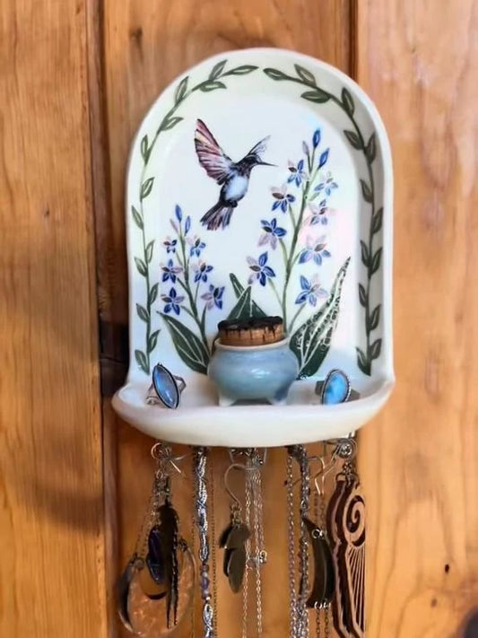 Sacred Floral Jewelry Altar