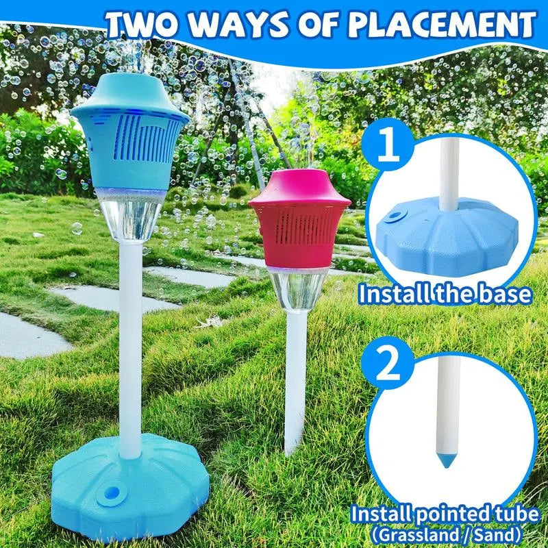 🫧🫧Fully automatic adjustable height stand bubble machine