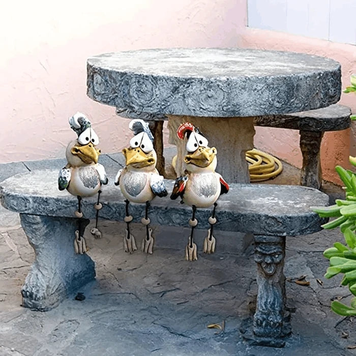 Chicken Farm Farm Decoration—Outdoor Yard Landscape Sculptures