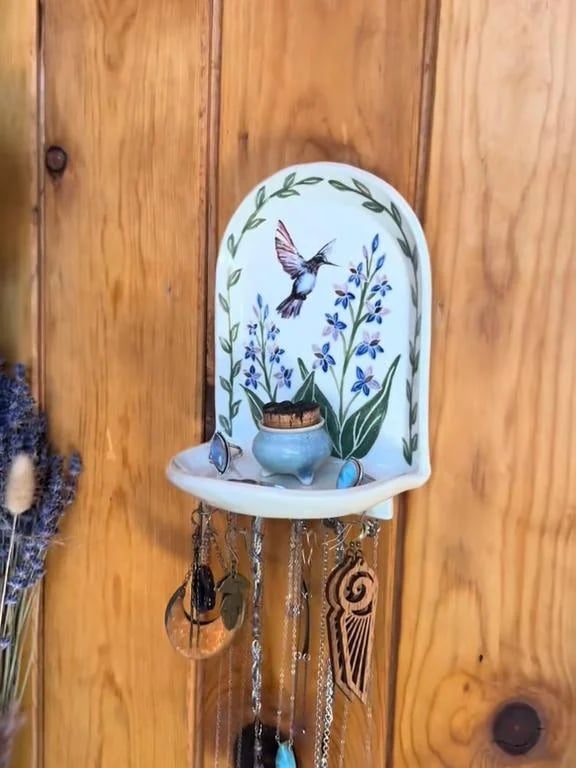 Sacred Floral Jewelry Altar