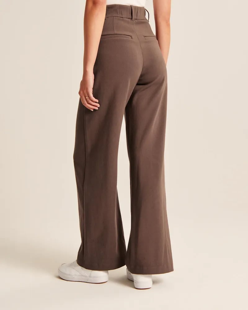 Lightweight Tailored Wide Leg Pants (Buy 2 Free Shipping)