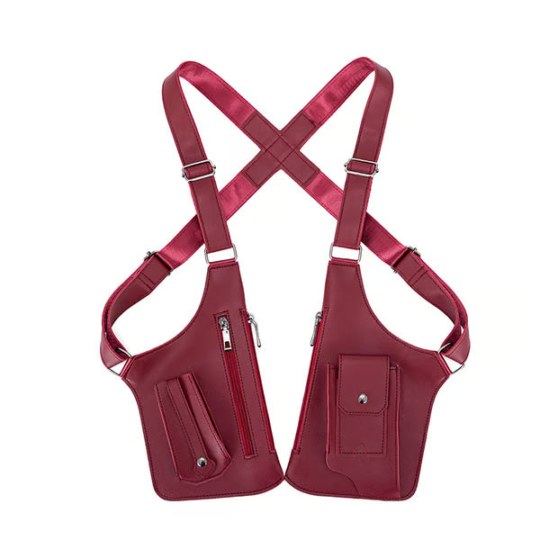 Premium Leather Adjustable Underarm Shoulder Bag For Men & Women