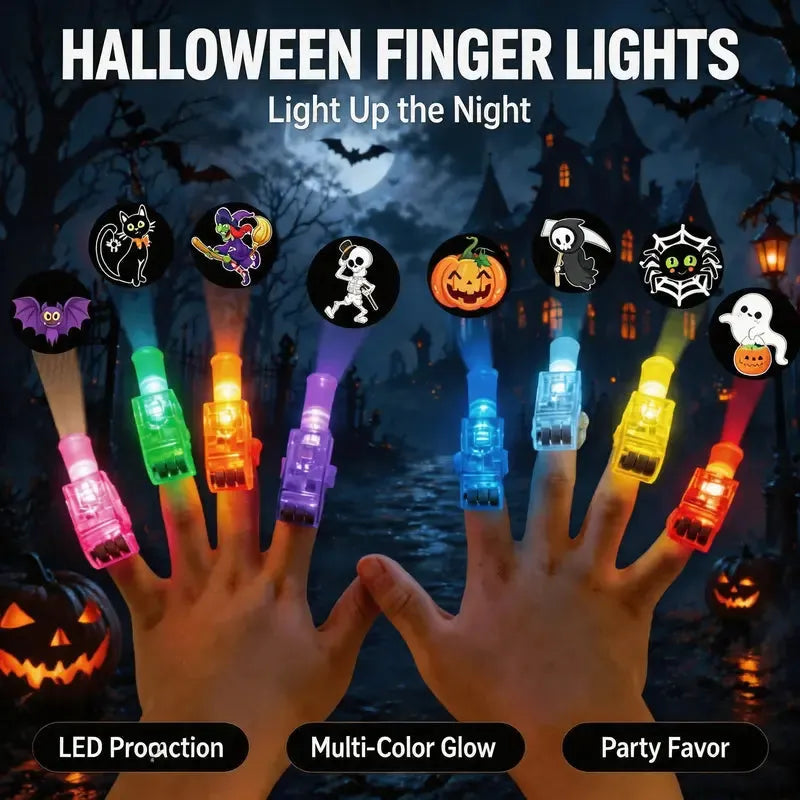 🎃 ✨Halloween Finger Projection Lights