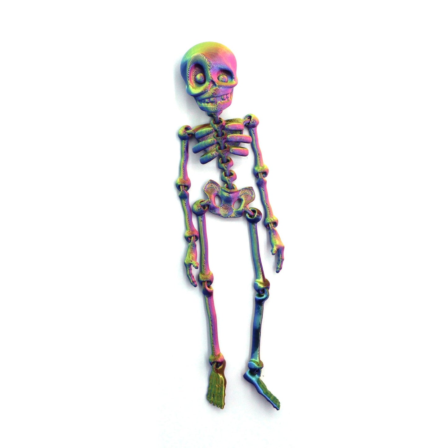 3D Printed Vintage Skeleton Magnetic Figurine