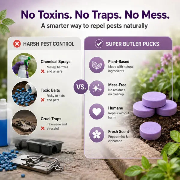 🐀Natural Scented Rodent Repellent Tablets