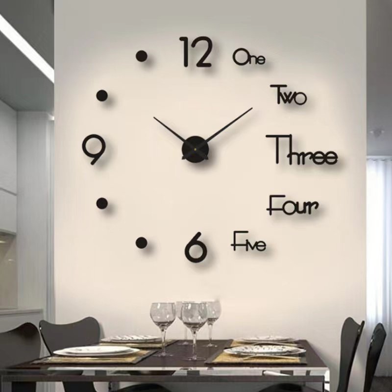 MODERN DIY PUNCH-FREE WALL CLOCK