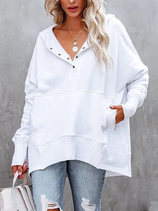 Women's Oversized Hoodie With Thumb Holes