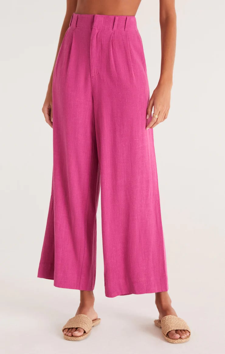 Women's Elastic High Waist Casual Wide Leg Pants(Buy 2 Free Shipping)