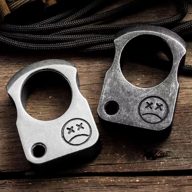 Tiger Finger Defense Portable Single Finger Fist Buckle Hand Mouth