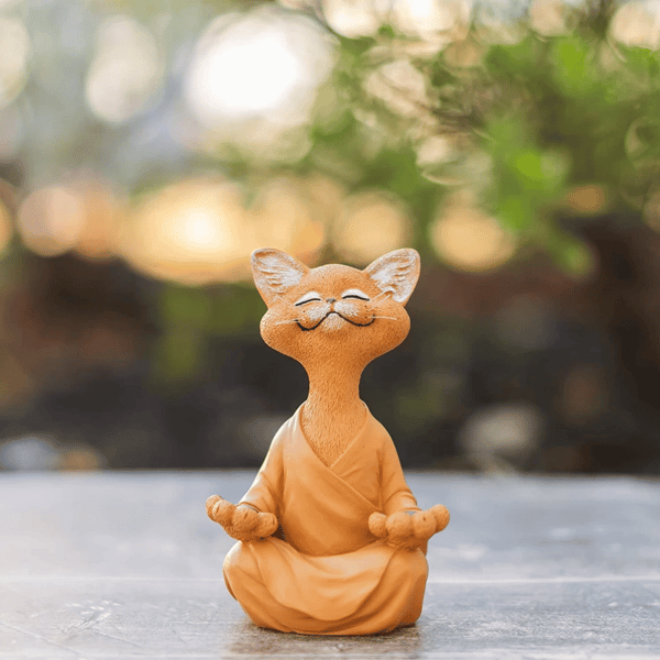 Happy Cat Buddha