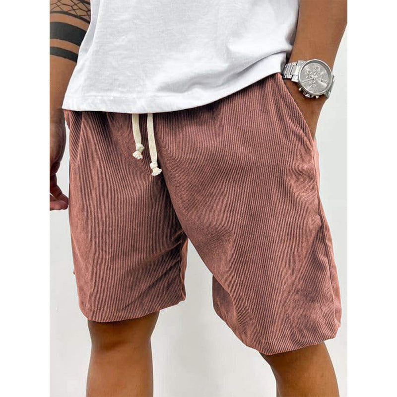 Men's Casual Relaxed Fit Drawstring Shorts