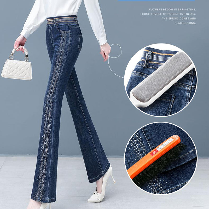 Stretch High Waist Bootcut Jeans