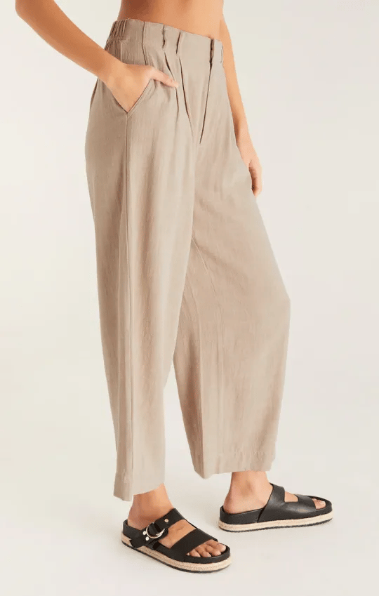 Women's Elastic High Waist Casual Wide Leg Pants(Buy 2 Free Shipping)