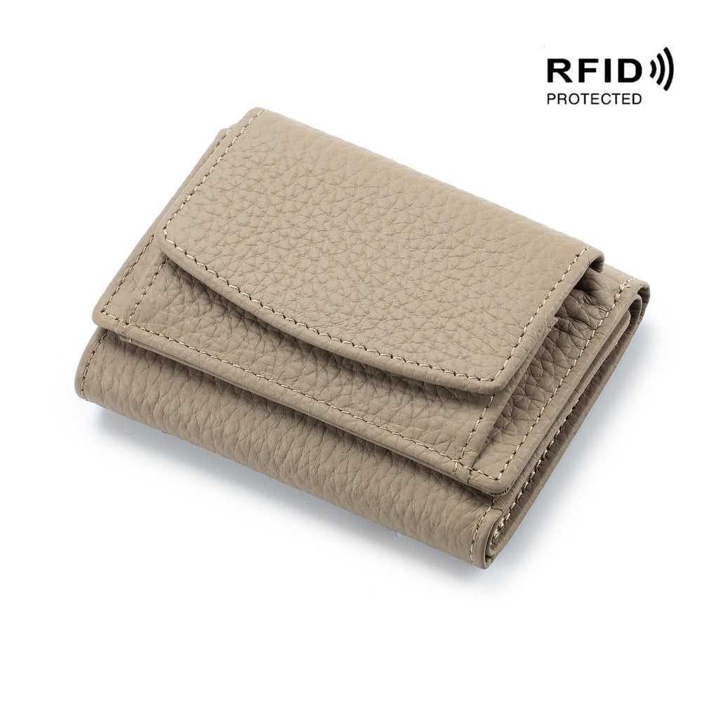 Genuine Leather Wallet Rfid Protected