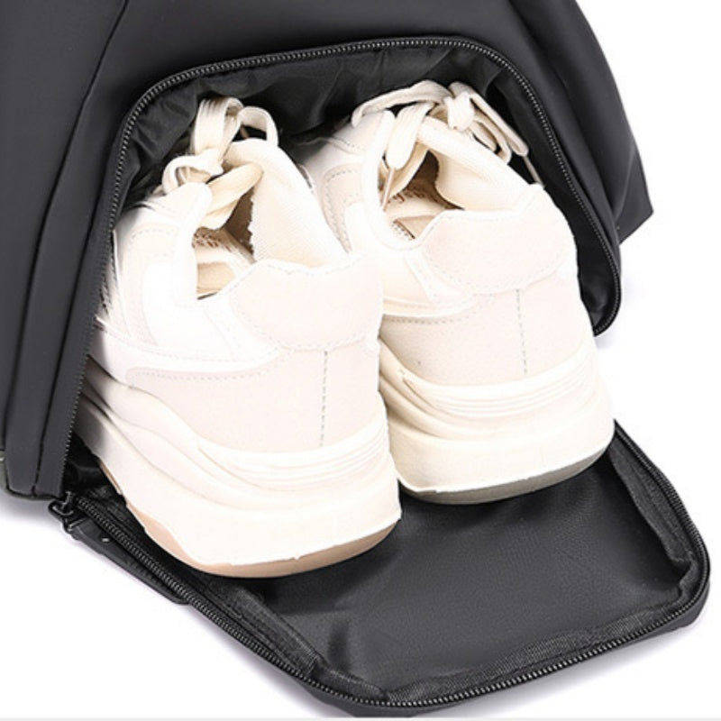 Waterproof Travel Duffel Bag with Shoe Compartment
