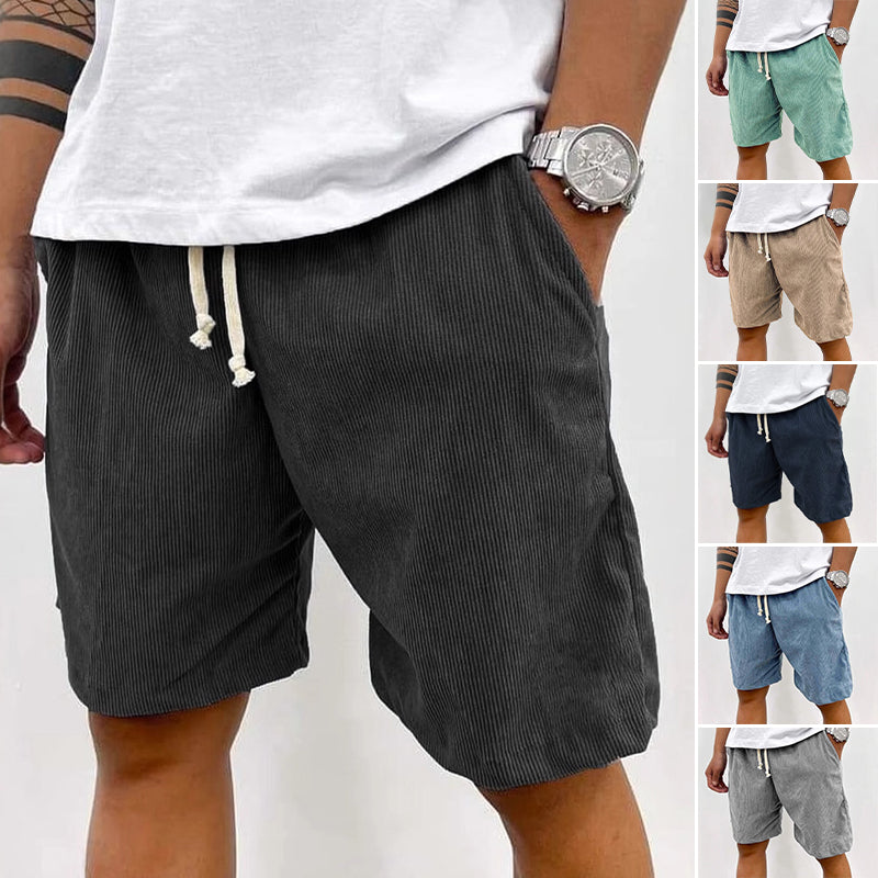 Men's Casual Relaxed Fit Drawstring Shorts